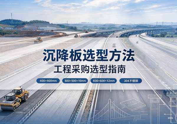 鹿寨沉降板选择方法